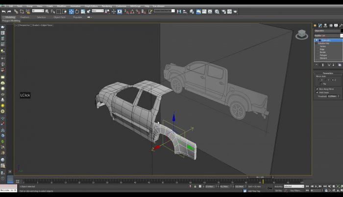 Моделирование внедорожника Toyota в 3ds Max