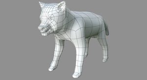 Моделирование волка в 3ds Max