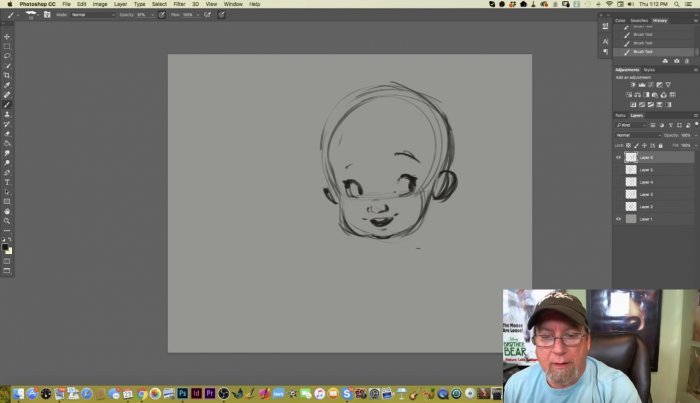 Рисуем малыша в Photoshop