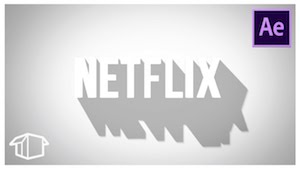 Логотип Netflix в After Effects CC