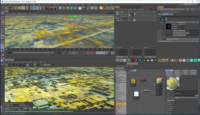 Создание карты смещения в Illustrator и After Effects для Cinema 4D