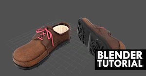 Моделирование реалистичной модели обуви в Blender
