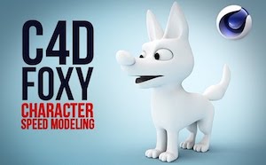 Моделирование собаки в Cinema 4D