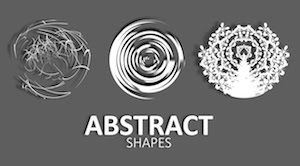 Шейпы с абстрактными формами в After Effects