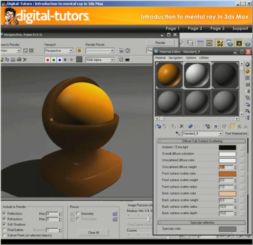 Introduction to Mental Ray in 3ds Max