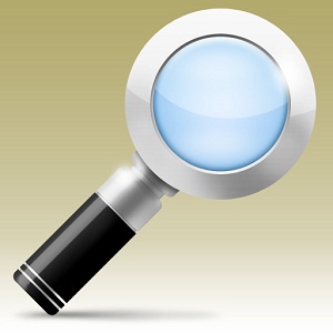 Magnifying Glass Icon in Photoshop CS4