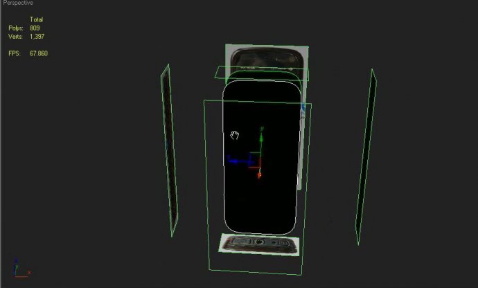 Realistic Looking Nokia 5800 in 3ds Max