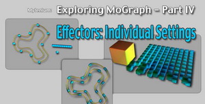 MoGraph Effectors - Individual Settings