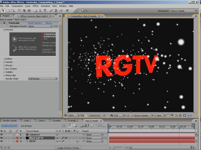 Better Compositing with Particles