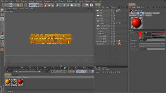 Comedy Titles in Cinema 4D