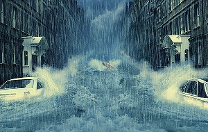 How to Create a Photo Manipulation of a Flooded City Scene