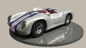 Porsche car modelling tutorial