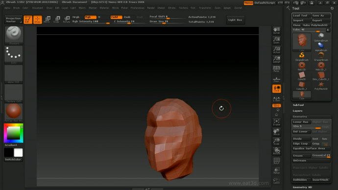 ZBrush 3.5 - A Comprehensive Introduction