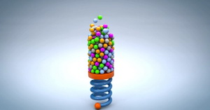 Cinema 4d R12 - Dynamics: Spring