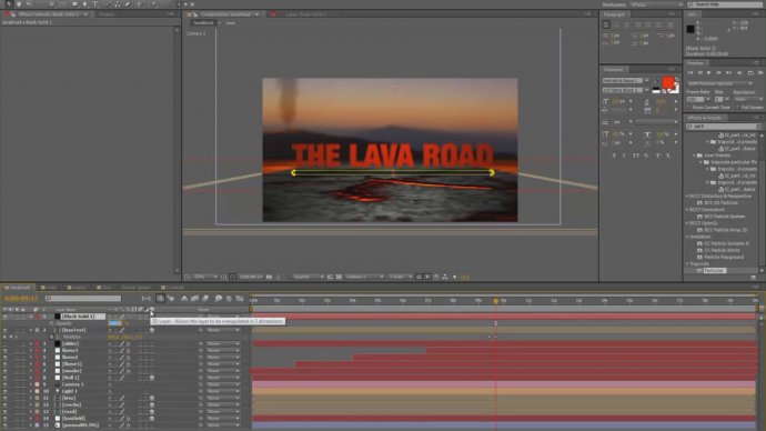 The Lava Road
