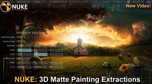 Nuke: 3D Matte Painting Extractions