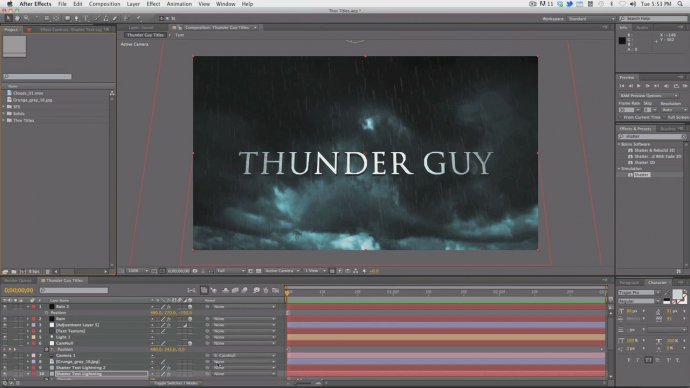 Thor Trailer Titles tutorial