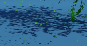 Particle Leaf Animation