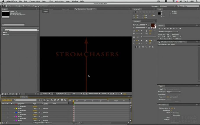 "Strom-Chasers" Opening Title