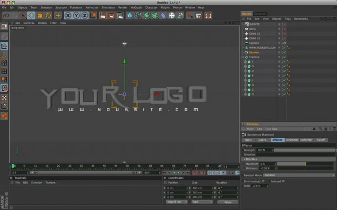 Create A Sci-Fi Logo With Cinema4D And After Effects