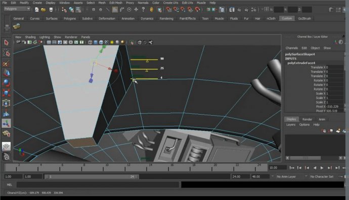 New Modeling Features in Maya 2012