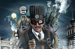 How to Create a Steampunk Style Illustration in Photoshop