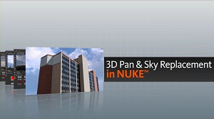 3d Pan and Tile Sky Replacement in Nuke