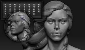 Sculpting a Female Bust in ZBrush