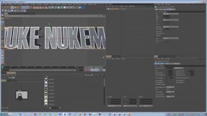 Duke Nukem Forever в Cinema 4D и After effects