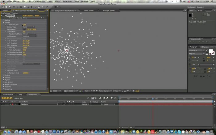 Shading Particles with Particular