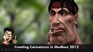 Creating Caricatures in Mudbox 2012