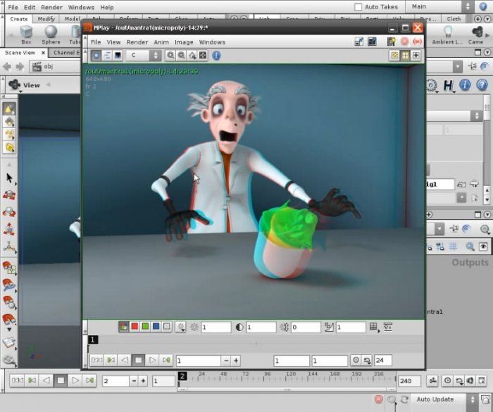 Digital Tutors:Getting Started with Stereoscopy in Houdini