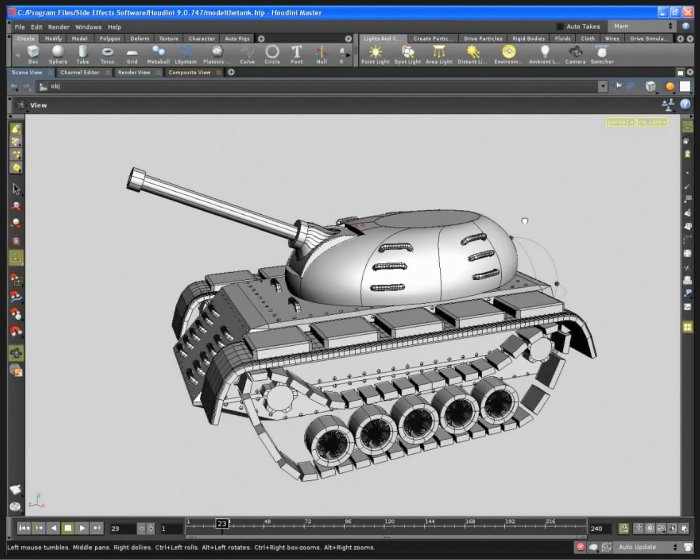 cmiVFX:Houdini Introduction to Procedural Modeling