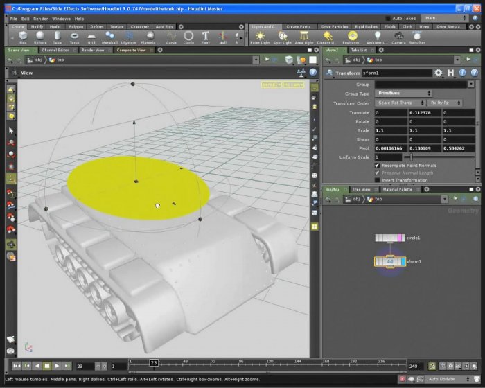 cmiVFX:Houdini Introduction to Procedural Modeling
