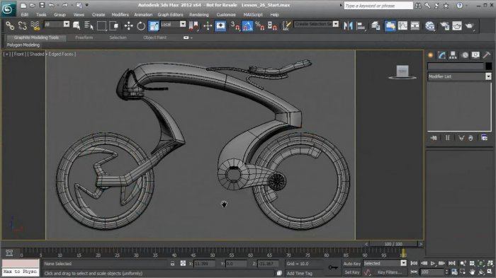 Introduction to Modeling in 3ds Max 2012