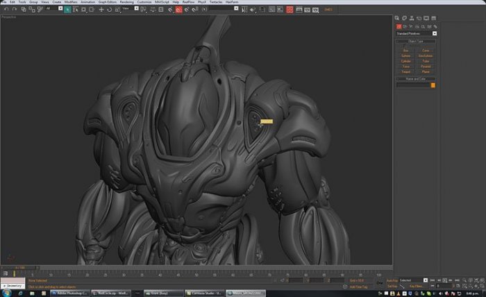 Hard Surface Modeling in 3D max
