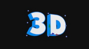 3D текст в After effects
