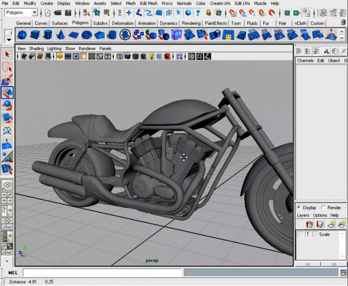 Digital Tutors - Motorcycle Modeling Techniques in Maya