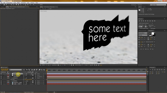 Text Reveal Tutorial in After Effects