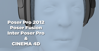 Poser, плагины Poser для Cinema4D R13. Анимация.