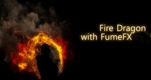 Создание огненного дракона с FumeFX