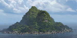 Создание тропического острова в Blender 2.6