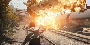 Создание динамичной сцены со взрывом цистерны в After Effects и 3ds Max