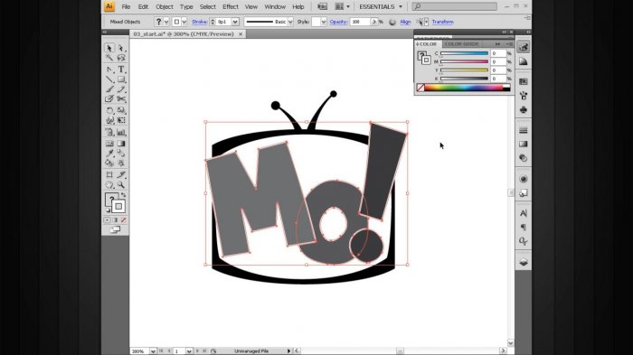 Серия уроков по созданию логотипа в Illustrator