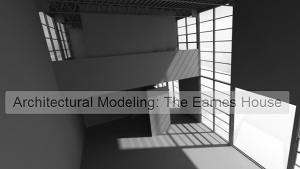Архитектурное моделирование в Modo 302: Eames House