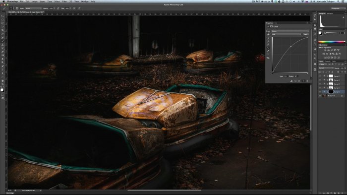 Урок по обработке фотографии в стиле Silent Hill