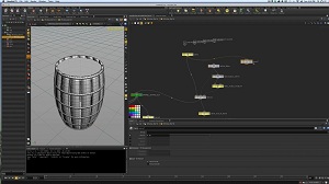 Лошадиная повозка в Houdini