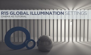 Настройки Global Illumination в Cinema 4D R15