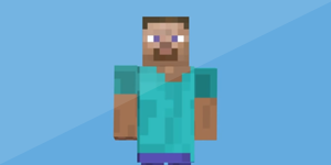 2.5D Minecraft Steve в AE