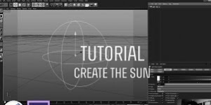 Реалистичное солнце в Cinema 4D